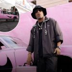 Ronaldinho pulled up to Venice Beach in a pink Nike Lowrider