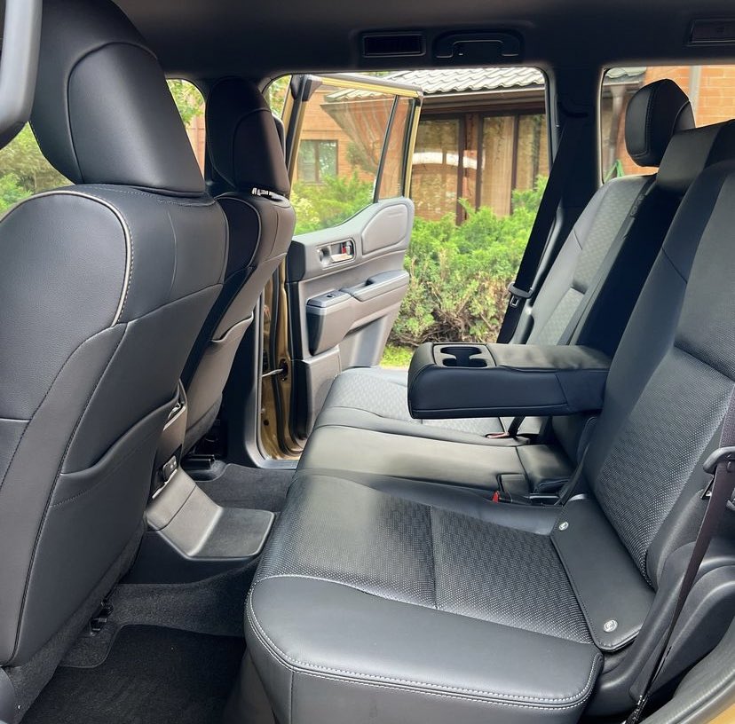 2024 TOYOTA PRADO LC250 FULL EDITION back interior