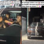 Nigerian big sister surprises Kid sister with a 2020 GAC GS3 worth over N30 Million