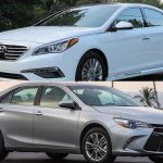 2015 Hyundai Sonata and 2015 Toyota Camry in Nigeria