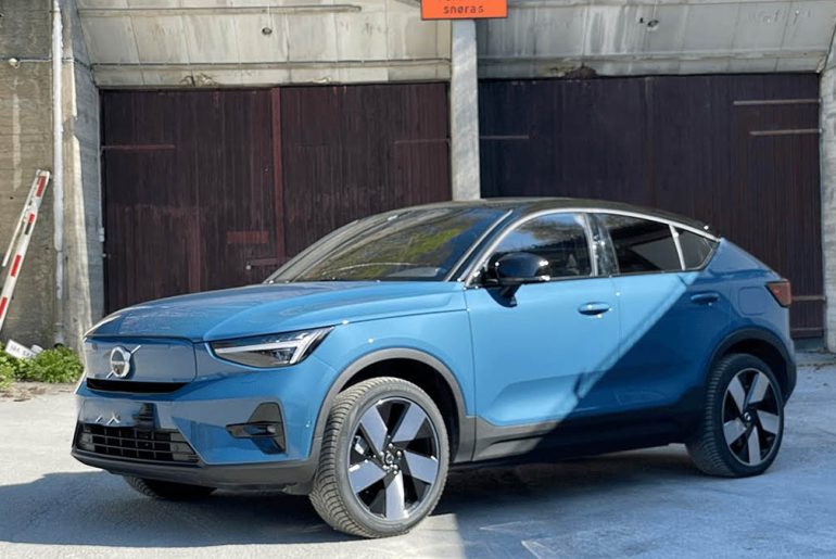 2023 Volvo C40 fully electric in Nigeria