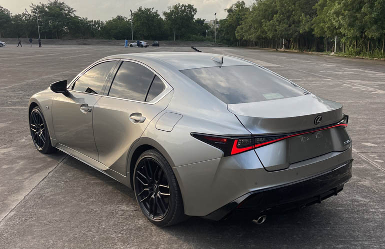 2024 LEXUS IS350 F-SPORT back view