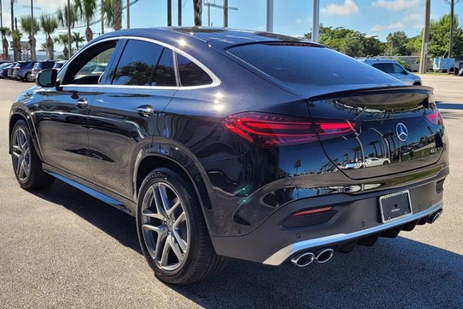 Back view of 2024 Mercedes Benz GLE 53 in Nigeria