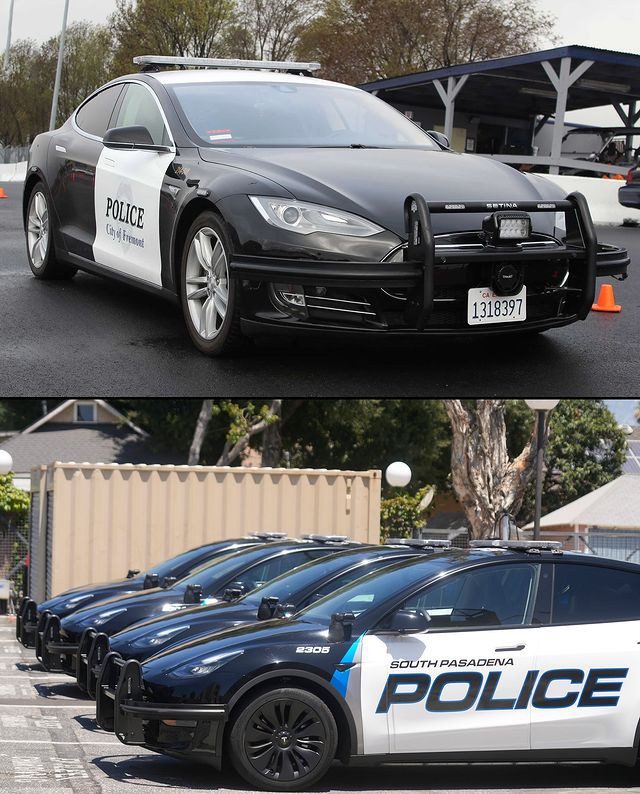 California All Electric Vehicle Police Fleet