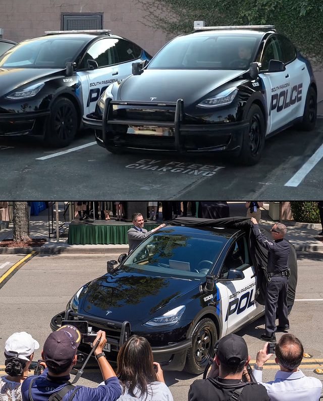 California All Electric Vehicle Police Fleet