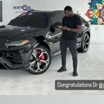 DR Bills Join Lamborghini gang, Buys Lamborghini Urus worth over 350 million naira