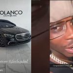 Nigerian singer Fireboy DML acquires a brand new 2022 Mercedes-Benz S580