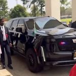 President Tinubu armoured Cadillac Escalade SUV