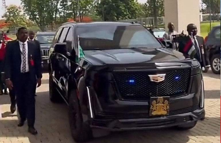 Presidential Car – armoured Cadillac Escalade SUV