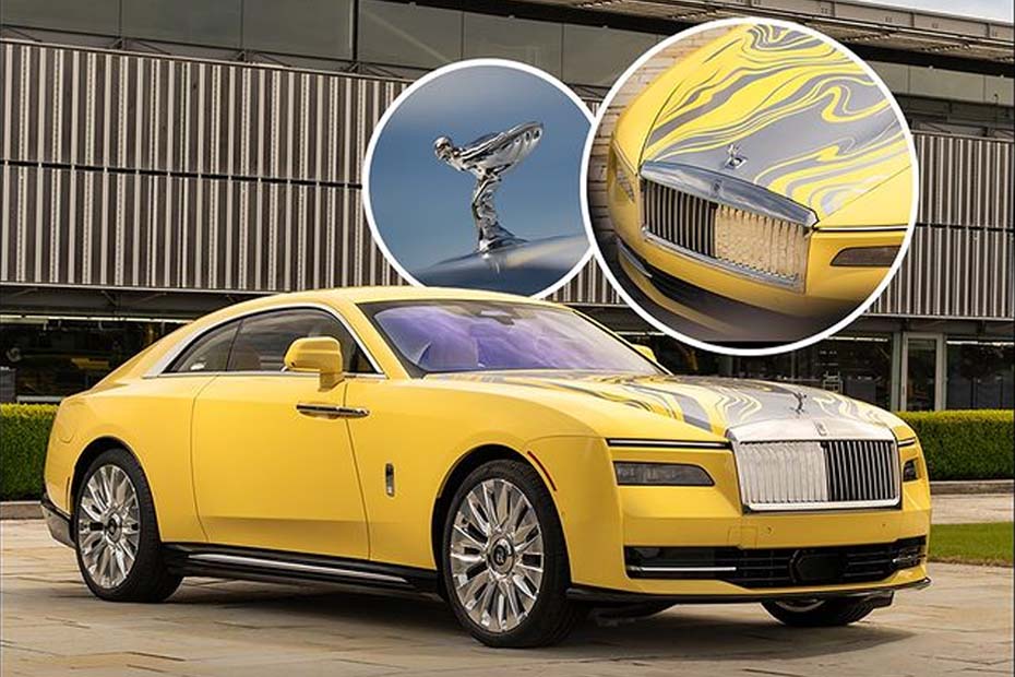 Rolls-Royce unveils 1-of-1 all-electric Spectre Semaphore