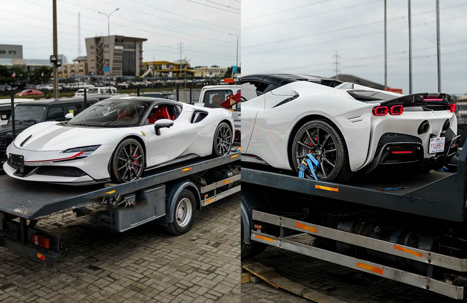 The 2nd Ferrari SF-90 in the whole of West Africa