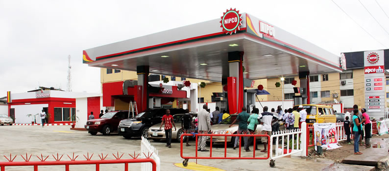 petrol station lagos Nigeria