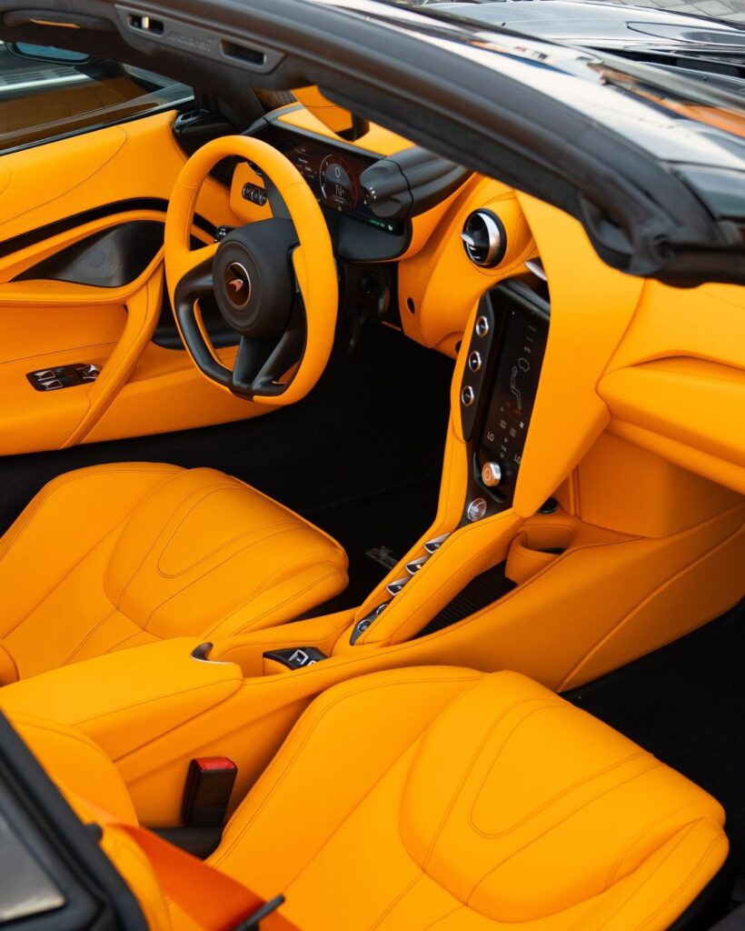 new 2024 McLaren 750S interior