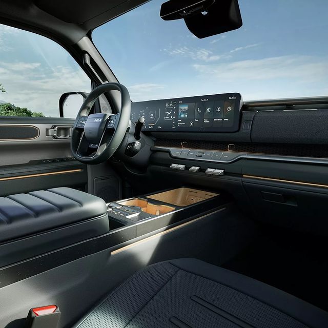 2025 Kia Tasman interior