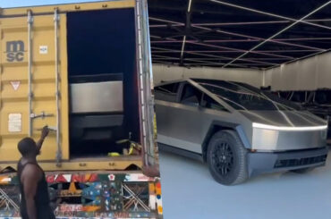 First Ever 2024 TESLA CYBER TRUCK enroute Nigeria