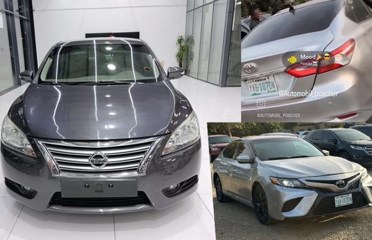 upgrade Nissan Sentra 2015 to Toyota Camry 2019