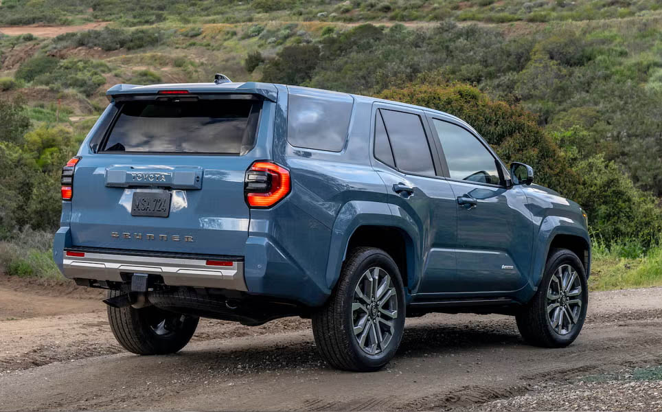 2025 Toyota 4Runner back view