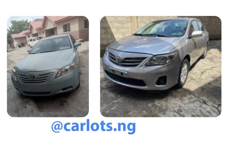 Toyota Corolla and Camry in Nigeria