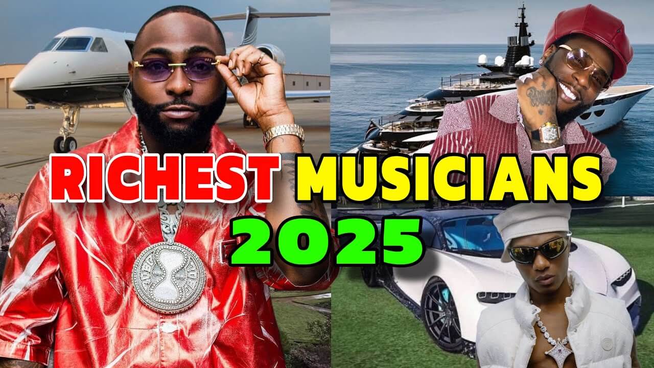 richest musicians in Nigeria