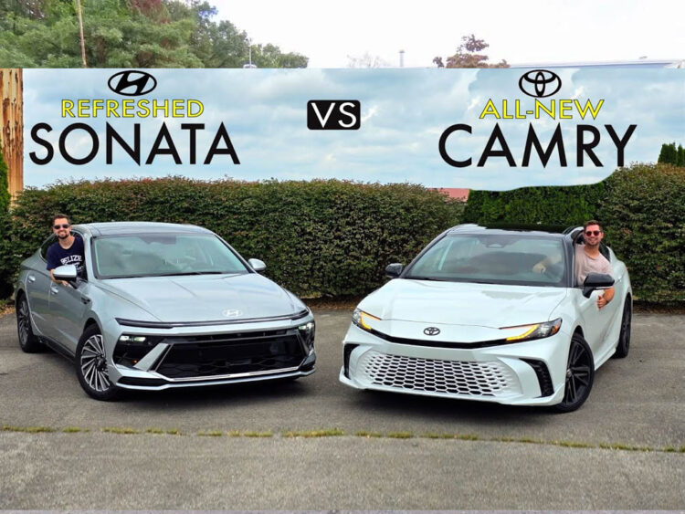 2025 Toyota Camry vs 2025 Hyundai Sonata