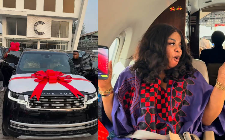 Cubana Chief Priest gift his wife a 2024 Land Rover Range Rover Autobiography as birthday gift