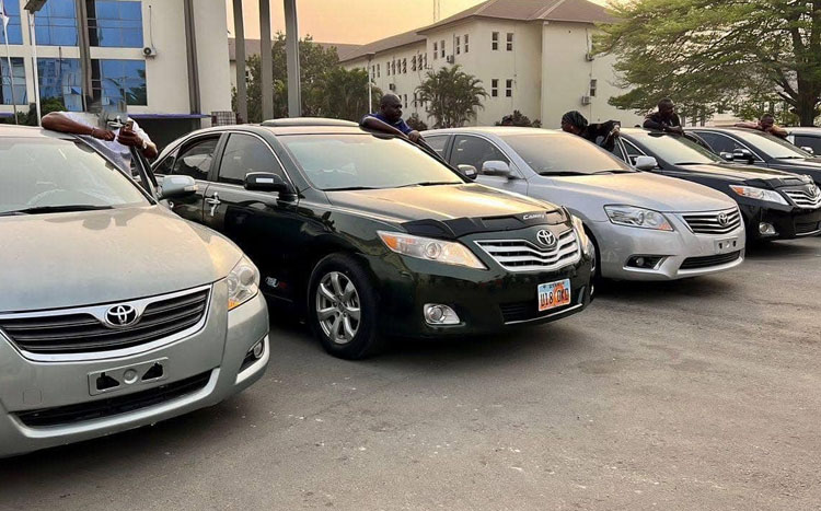 EFCC Set date to auction 891 ‘forfeited’ vehicles, names vendors