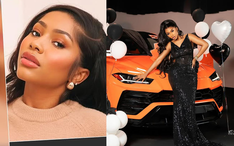 BBN’s Mercy Eke gifts herself a new Lamborghini that’s worth just N550,000,000