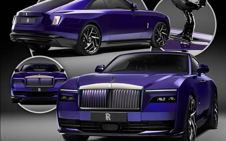 Rolls-Royce unveiled the Black Badge Spectre, its most powerful electric model yet