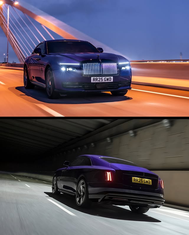 Rolls-Royce unveiled the Black Badge Spectre