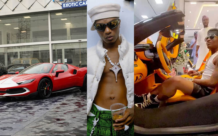 Wizkid own the most expensive and exclusive cars in Nigeria