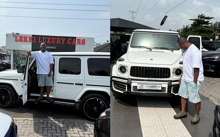 OnlyOneKesh splashes Millions of naira as he buys himself a 2019 Mercedes-Benz G-wagon