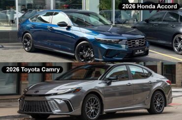 2026 Honda Accord vs Toyota Camry