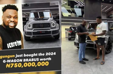 Egungun just bought the 2024 G-WAGON BRABUS