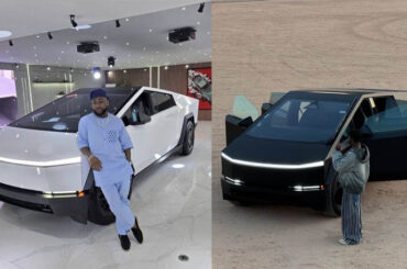 Nigerian Musicians who own and drive Tesla Cybertruck